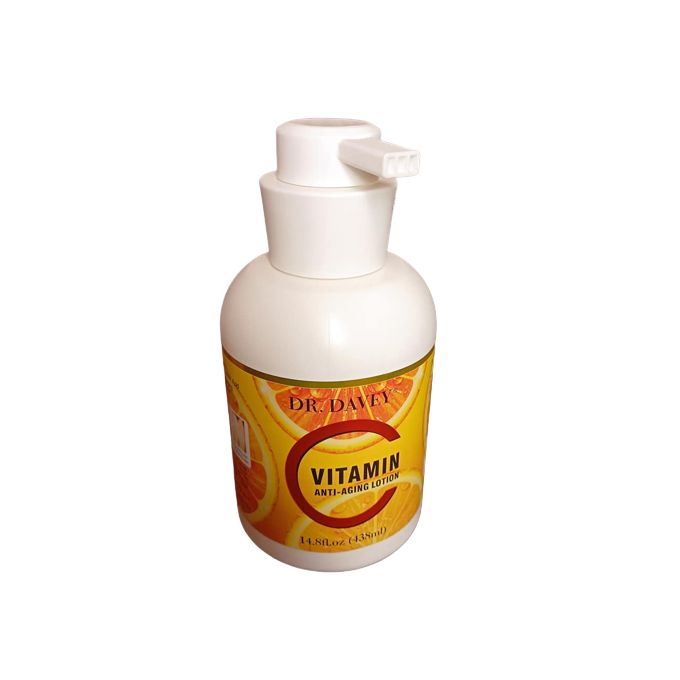 Dr Davey Vitamin c Anti-Aging Lotion 438ml – Deep Moisturizing & Skin Rejuvenating Body Lotion, Vitamin-Enriched Anti-Aging Cream for Smooth, Youthful Skin Daily Body Care