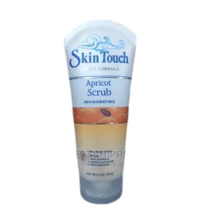 Skin Touch Swiss Formula Apricot Scrub 170g – Exfoliating Face & Body Scrub with Natural Apricot Seeds, Deep Clean & Smooth Skin, Refreshing Invigorating Scrub for Dead Skin Removal & Radiant Glow