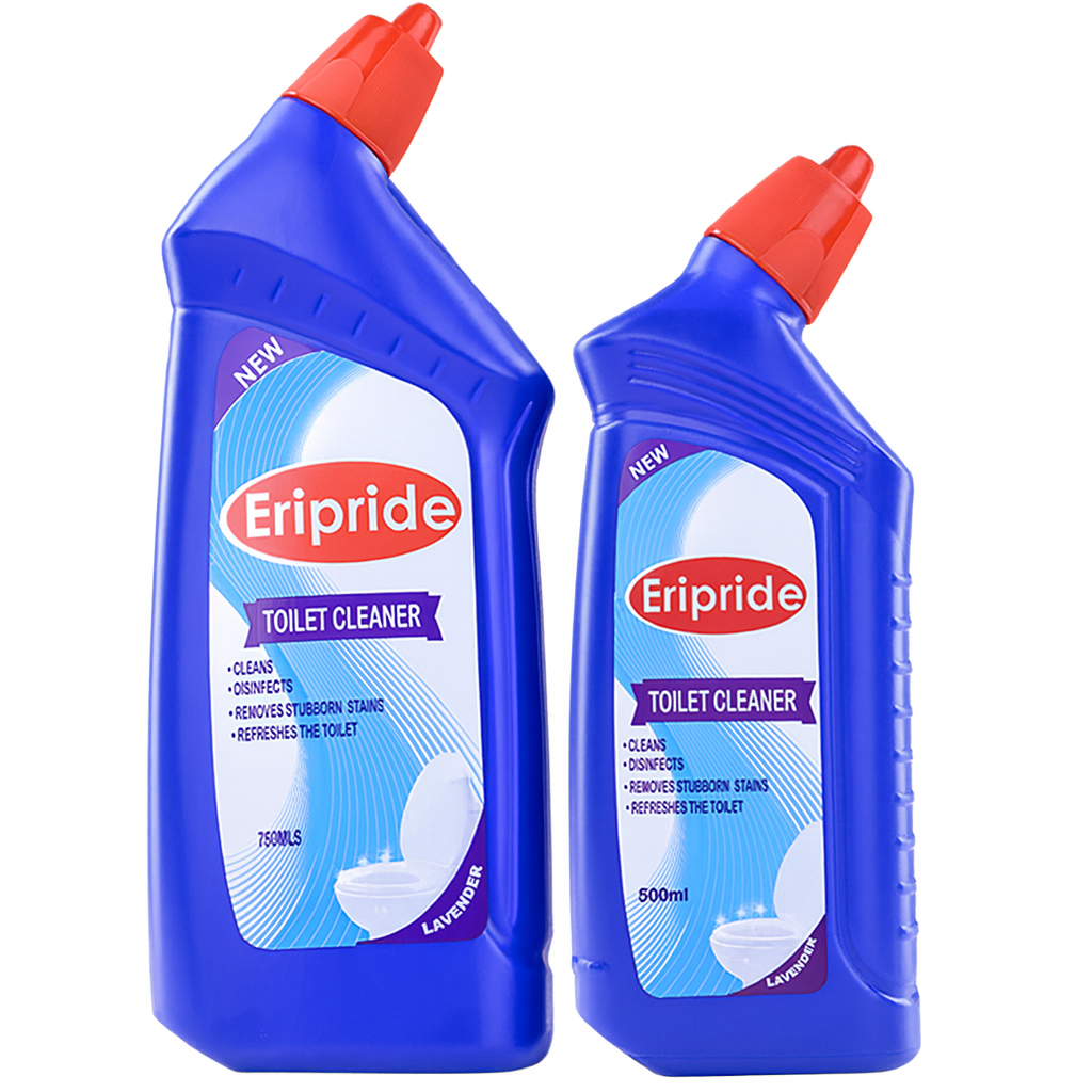 Eripride Toilet Cleaner 750ml – Powerful Germ-Killing Toilet Bowl & Ceramic Cleaner, Deep Stain & Limescale Removal, Fresh Scent, Safe for All Toilet Bowls, Bathroom Hygiene
