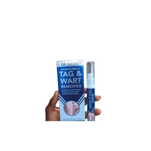 Dr Davey Maximum Strength Tag & Wart Remover 16ml – Fast Skin Tag Wart Removal Serum, Safe Natural Wart & Mole Removal Liquid, Home Use Skin Tag Remover