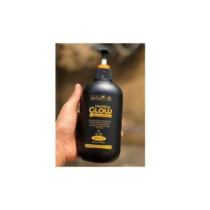 Healthy Glow Ultra Pro-Lightening Milk 400ml – Powerful Skin Brightening & Toning Body Lotion for Even Complexion, Dark Spot Reduction, Smooth Moisturized Radiant Skin with Fast Absorbing Formula