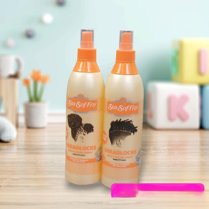 Sta-Sof-Fro Dreadlocks Moisturizing Spray 350ml – Hydrating Loc Spray for Dreadlocks & Natural Hair, Softens, Nourishes & Revitalizes Dry Locs, Reduces Itching, Daily Hair Care Mist