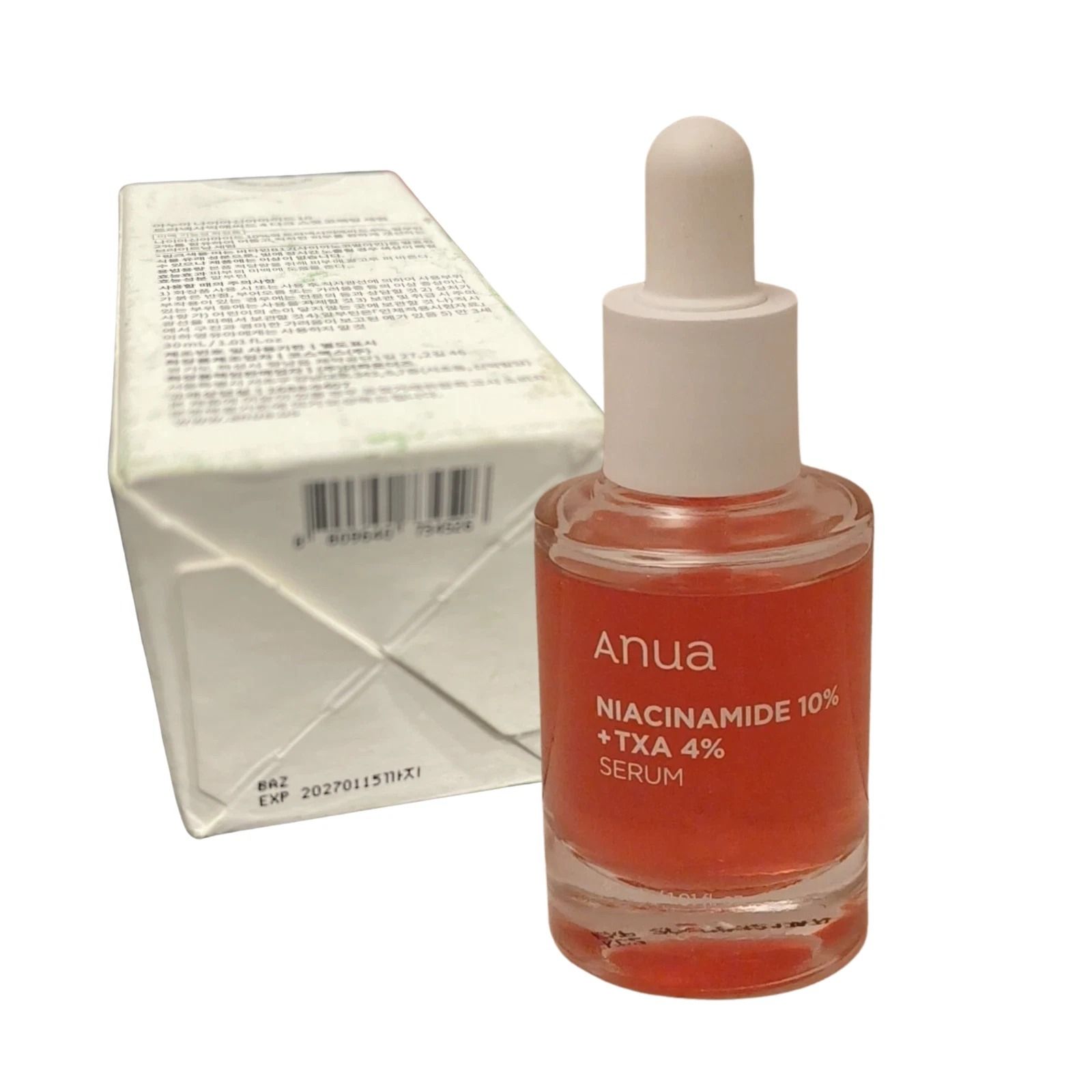 Anua 10+ Niacinamide 10% + TXA 4% Serum 30ml – Dark Spot Correcting Brightening Face Serum for Uneven Skin Tone, Pore Care, Oil Balance, Smooth Clear Radiant Skin