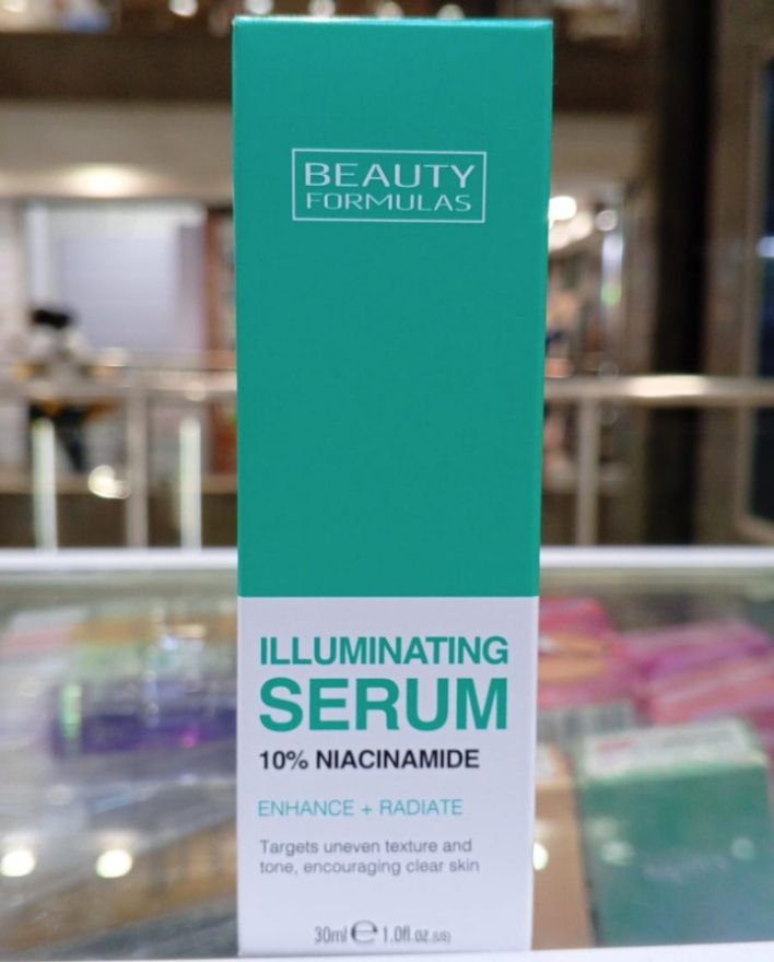Beauty Formulas Illuminating Serum 10% Niacinamide 30ml – Brightening Face Serum, Targets Uneven Texture & Tone, Encourages Clear Skin, Lightweight Daily Skin Lossless Glow Serum