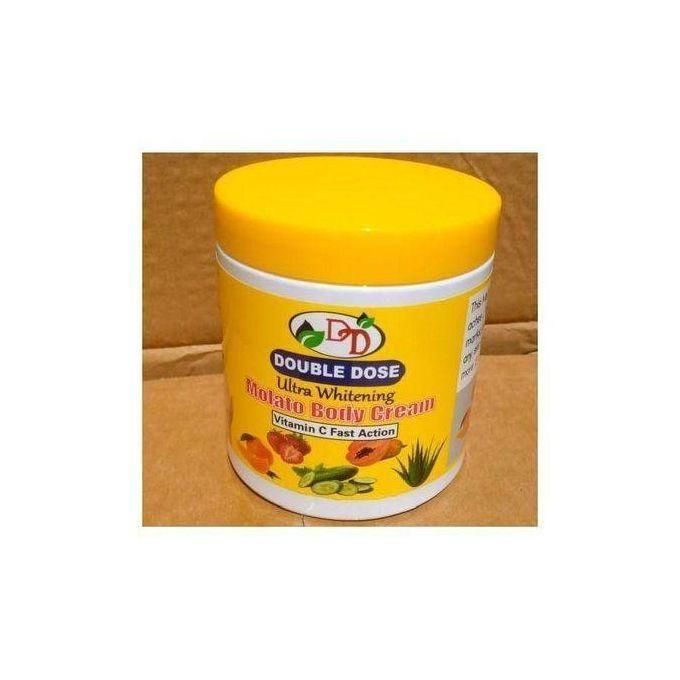 Cream Double Dose Ultra Whitening Molato Body Cream with Vitamin C Fast Action Skin Brightening Moisturizer Dark Spots Pigmentation Removal Body Lotion Even Tone Hydration Glow 550ml