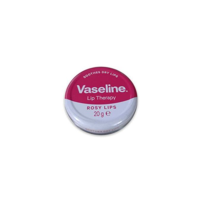 Lip Balm Vaseline Lip Therapy Rosy Lips 20g Moisturizing Healing Dry Lips Care Soft Pink Glow Daily Lip Balm Pack Smooth Repair Protection