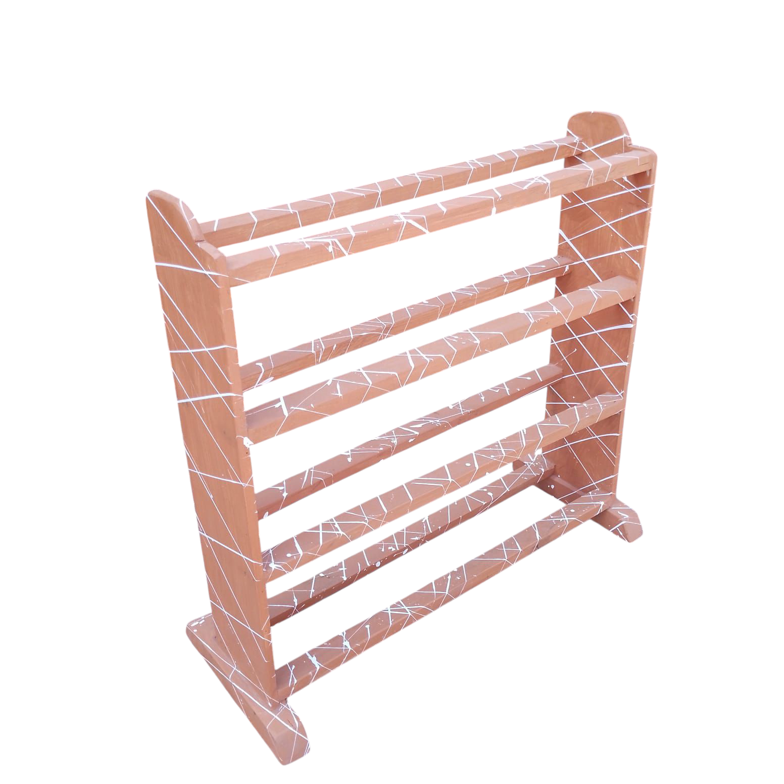 [Superior Quality] Offer price 4 layers Wooden Shoe Rack Economical Shoe Shelf Simple Shoe Cabinet Multi-layer Assembly Door Dormitory Organizer Shoe