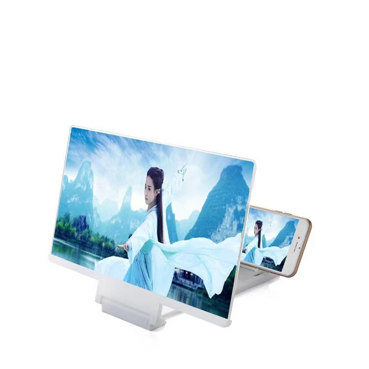 5D Screen Magnifier - Magnifies your smartphone screen 4 times, providing ultra-wide viewing with 14-inch HD screen - Size 14.5*25CM