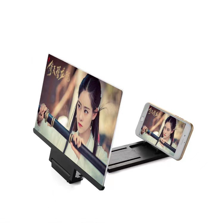 5D Screen Magnifier - Magnifies your smartphone screen 4 times, providing ultra-wide viewing with 14-inch HD screen - Size 14.5*25CM
