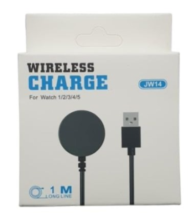 JW-14 Charger Compatible with Samsung Galaxy Watch Active 1/2, Galaxy Watch 3/4/5, 1M USB Charging Cable, Smartwatch Accessories