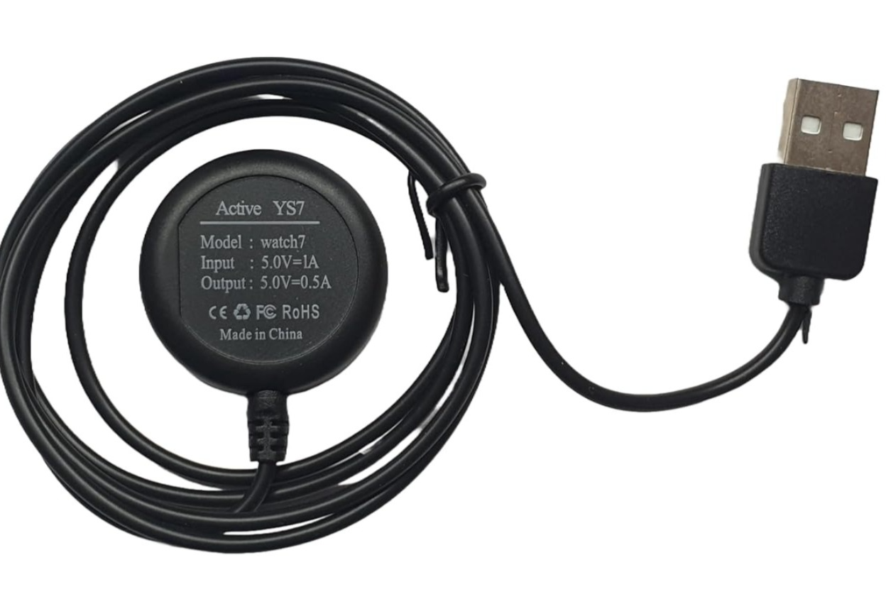 JW-14 Charger Compatible with Samsung Galaxy Watch Active 1/2, Galaxy Watch 3/4/5, 1M USB Charging Cable, Smartwatch Accessories