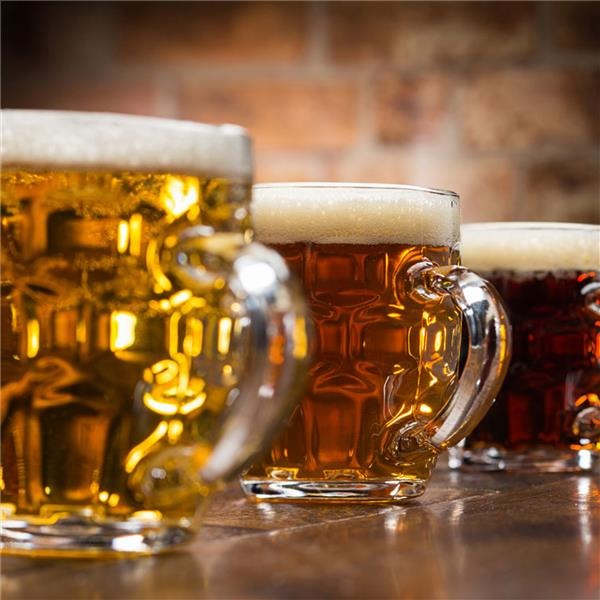 2 PCS Traditional Custom Dimple Beer Mug - Engraved Beer Mug