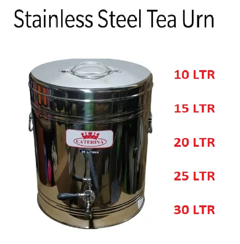 High Quality Stainless Steel kitchen Tea Urn for hot and cold Liquids - With Warranty