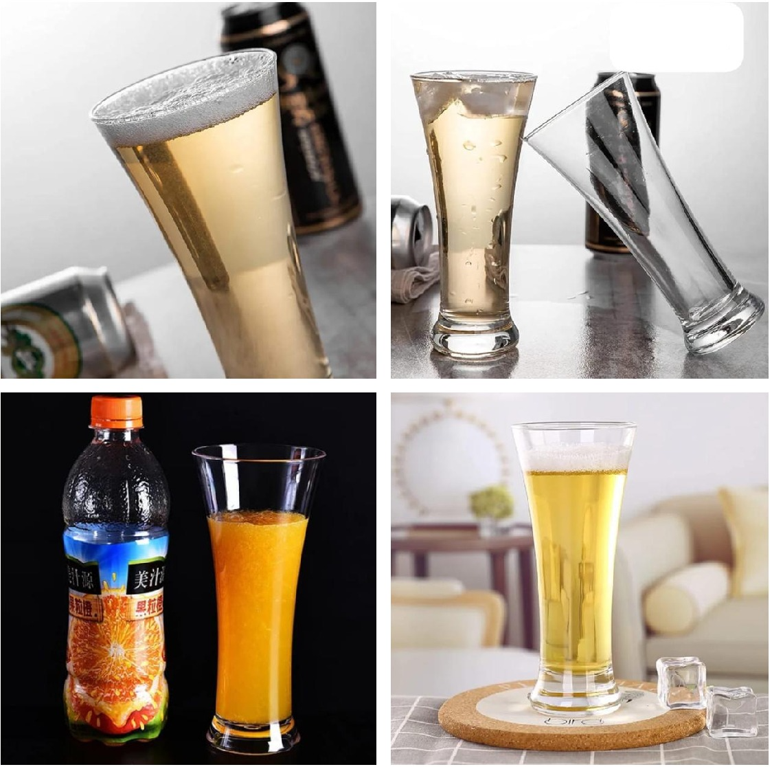 350ml 6-PCs Set Cocktail Glasses