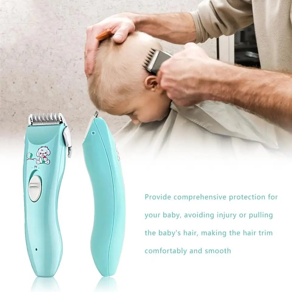 Low Noise Baby Hair Clippers Silent Kids Hair Trimmers Chargeable Waterproof Professional Cordless Hair Clipper For Babies Infant
