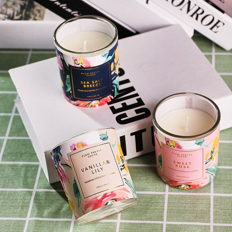 Scents Aromatherapy Candles Natural Lasting Frangrance Smokeless Stress Relief Accompanying Gifts
