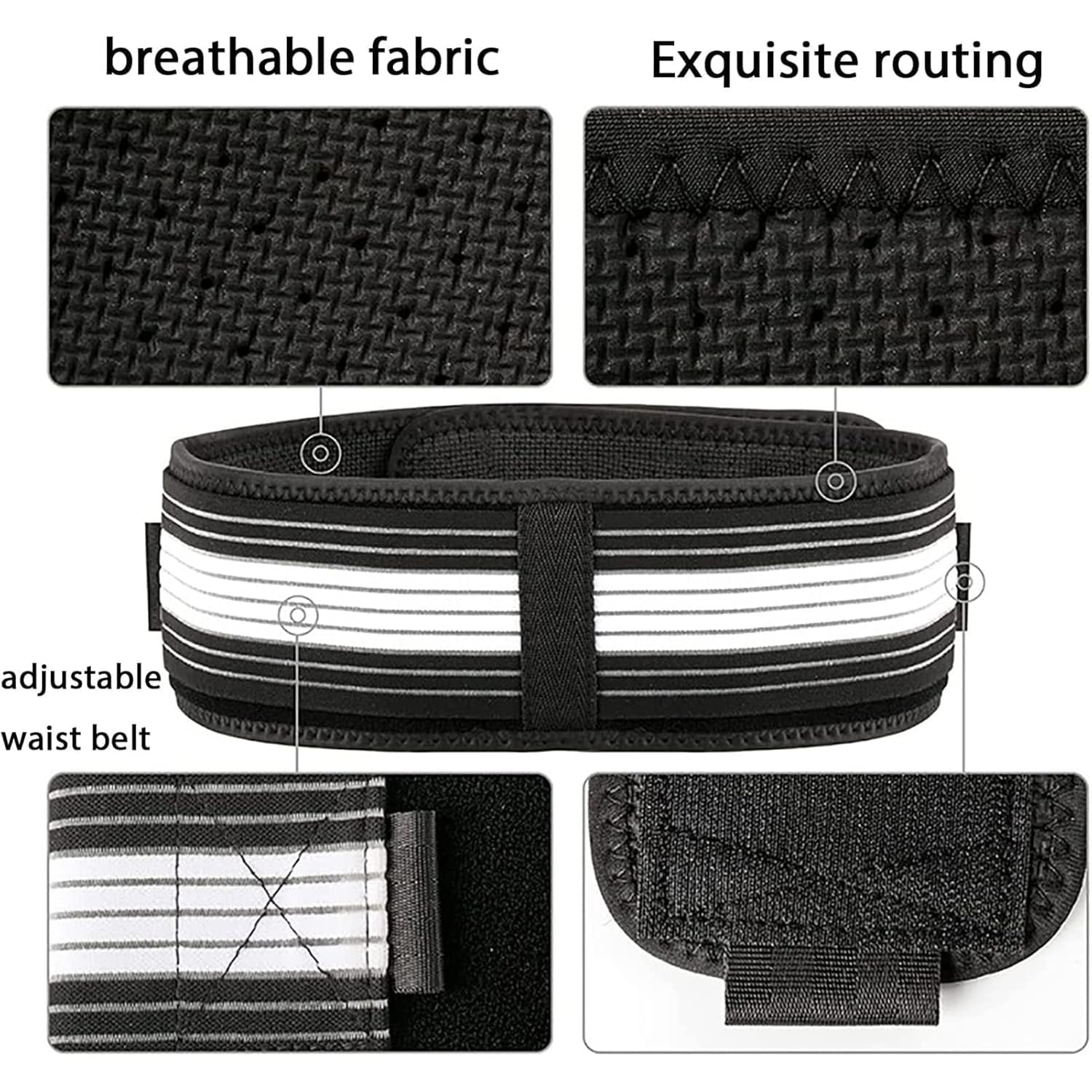 Ultimate Relief for Sciatica & Lower Back Pain, Dainely Men Belt Lower Back Sciatica Pain, Comfortable and Breathable Belt