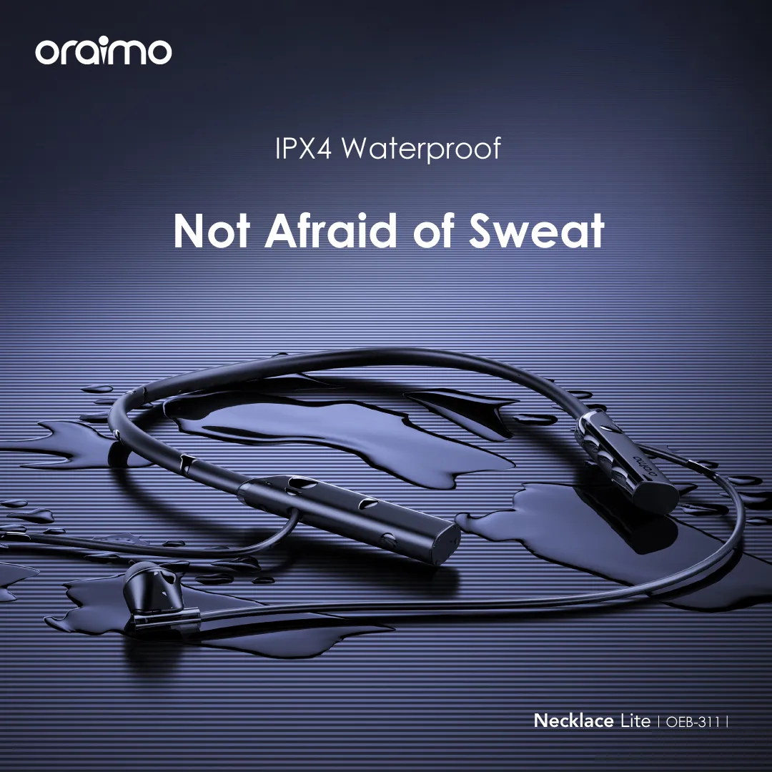 Oraimo Necklace Lite  Wireless Neckband Bluetooth Headphones
