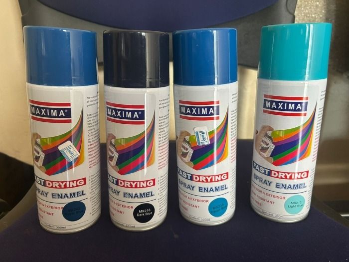 Maxima Spray paint interior exterior fast drying topping paint for All Purpose