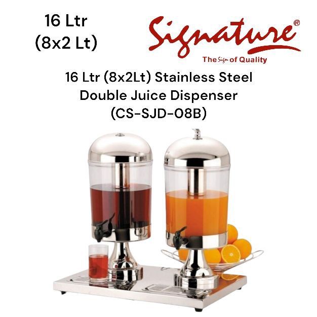 Commercial and Home Stainless Steel Single Juice Dispenser