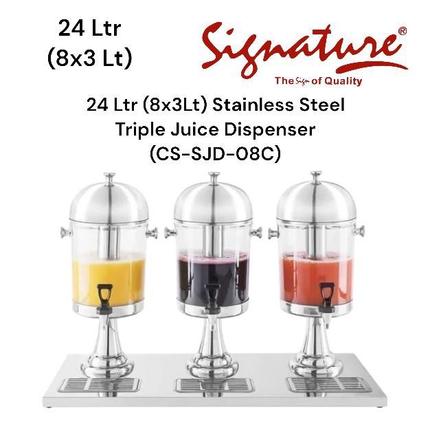 Commercial and Home Stainless Steel Single Juice Dispenser