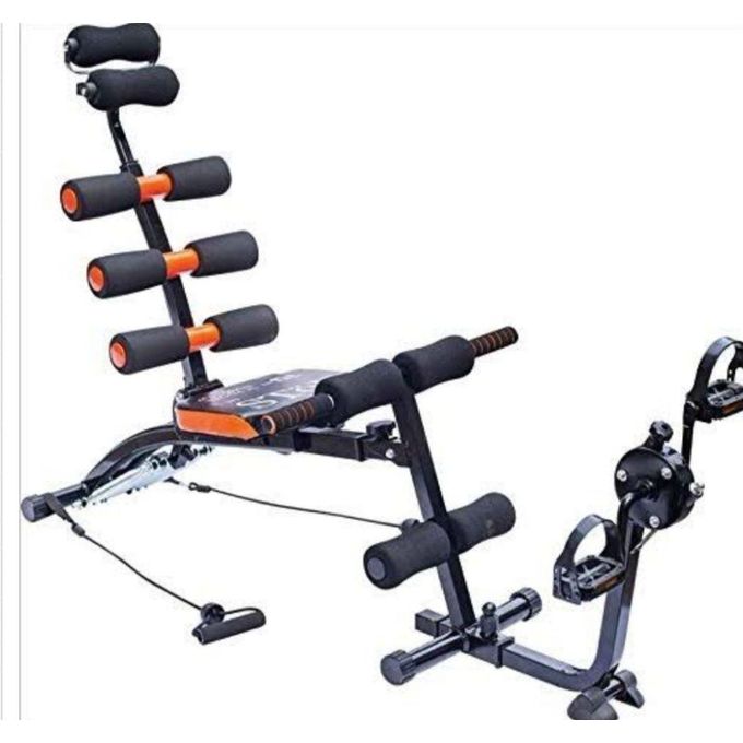 Six Pack ABS Machine, AB Workout Equipment for Home Gym, Multi-Functional Adjustable Ab Crunch Machine, AB Exercise Equipment for Total Body Workout
