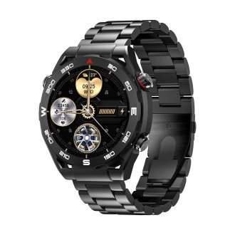 HAVIT AMOLED M9030 Ultra Fitness Smartwatch with Metallic Straps