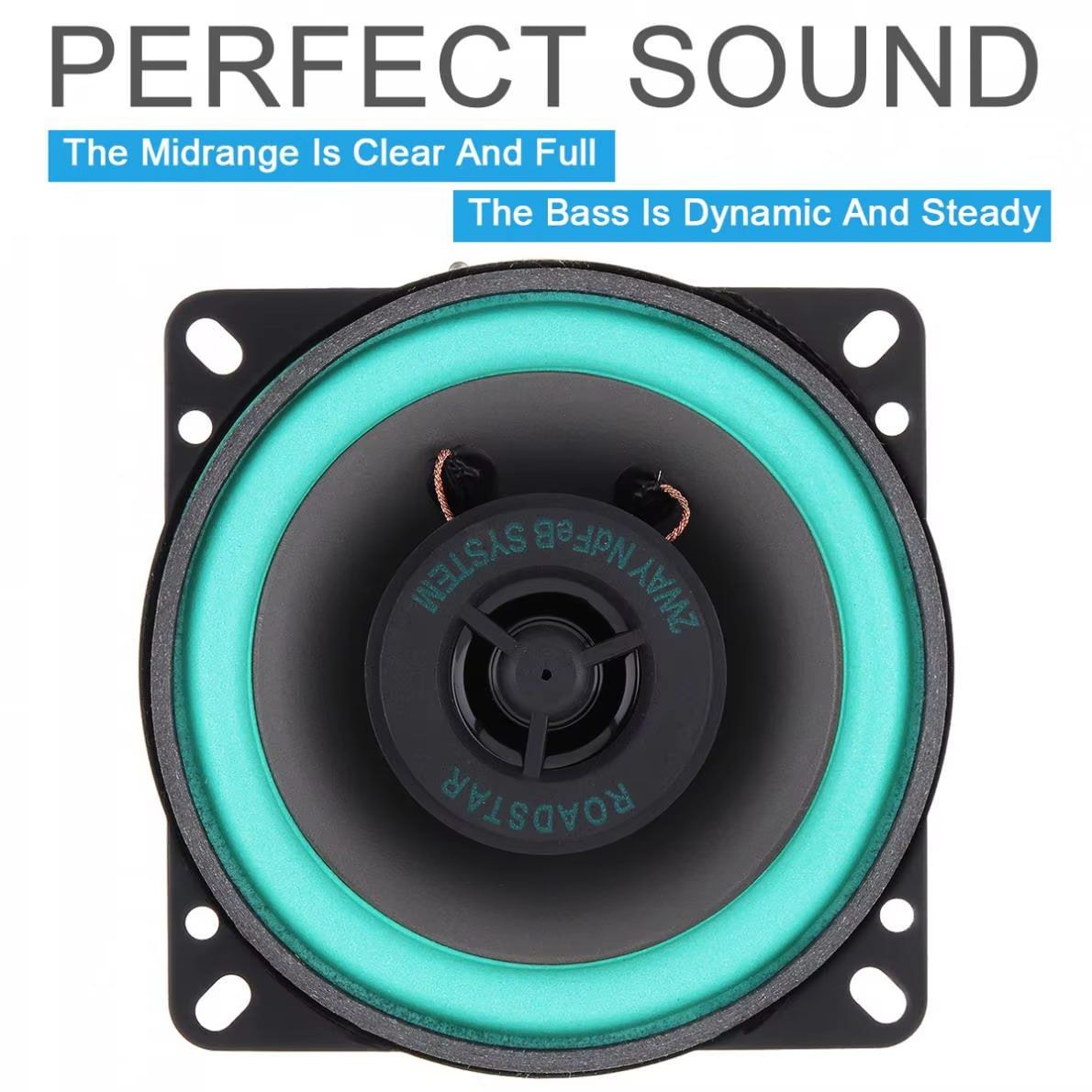 1pc 4/ 5 /6.5 Inch Car Speakers Universal HiFi Coaxial Subwoofer Car Audio Music Stereo Full Range Speakers for Car Auto Speaker