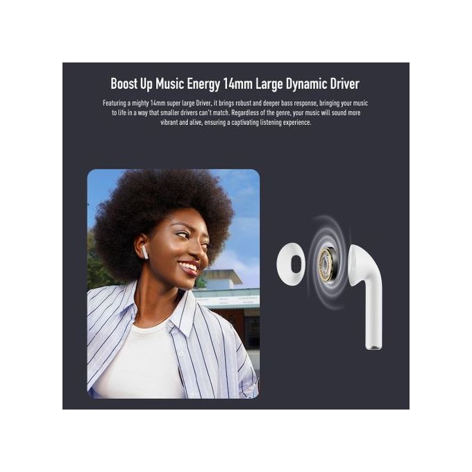 itel Buds Air  Noise Cancellation Bluetooth Wireless  Earpods Buds