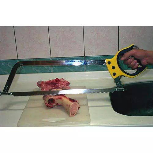 Stainless Butcher Hand Meat Saw / Hacksaw- 18inch