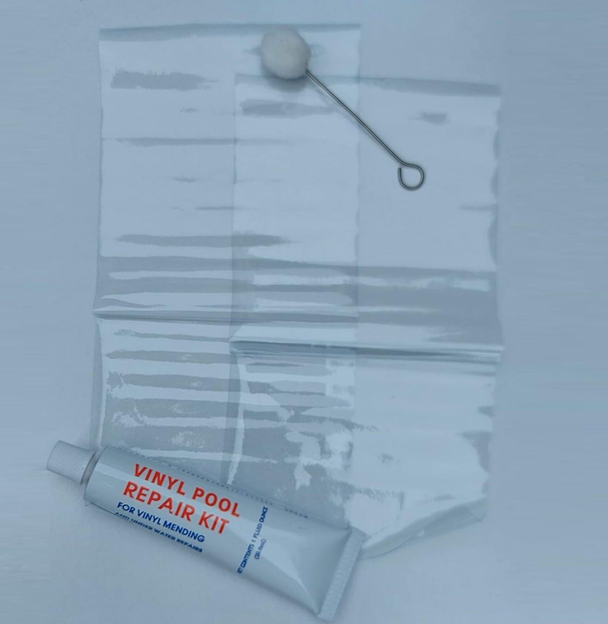 Vinyl Repair Kit for Hot Tubs, Inflatable Mattress, Sofas & Spas, Pools & Inflatables (Repair Patches, Glue and Application Tool)