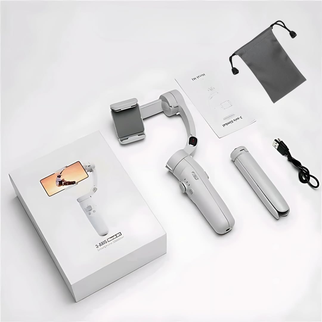 M1 3-Axis Gimbal Stabilizer for Smartphone Foldable Handheld Phone