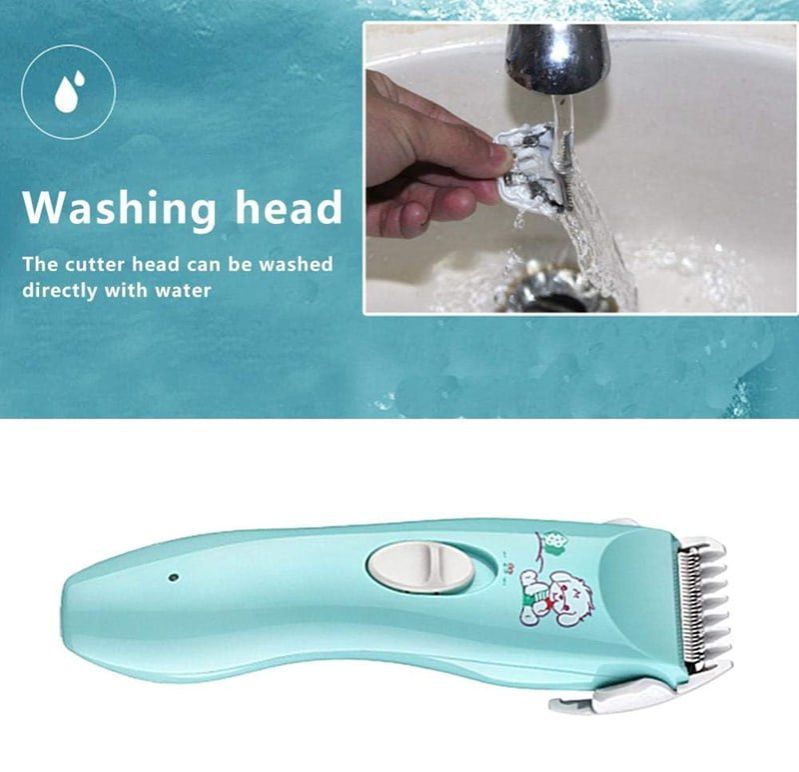 Baby Hair Clipper - Kids Hair Trimmer | Rechargeable Silent Haircut Trimmer for Kids | Electric Haircutting Tool, Avoid Hurting Or Pulling The Baby's Hairs for, Children