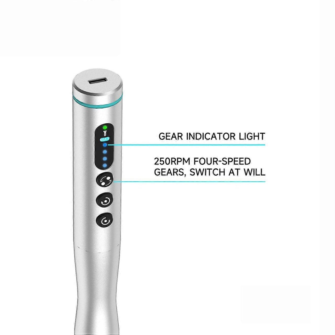 Electric Rechargeable  Screwdriver Set 4-Speed Adjustable with 42 Bits Mobile Phone Repair Disassembly