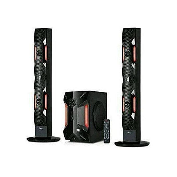 Sayona / Boommaster Home Theater System 18000-Watts PMPO 3.1 Channel Tall Boy Subwoofer - One Year Warranty