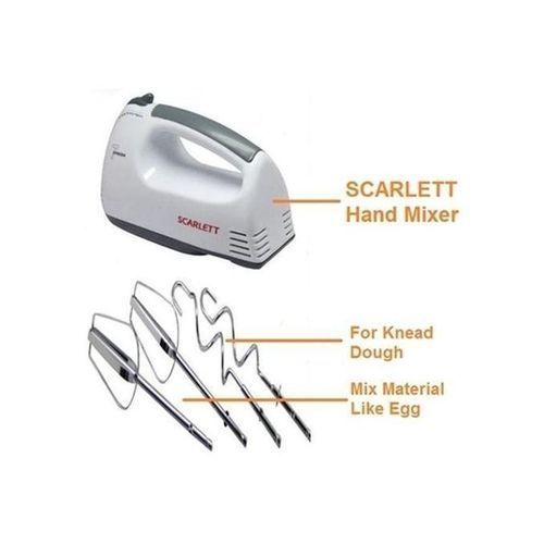 Scarlet 7 Speed Electric Hand Mixer/Blender With Beaters,Whisk