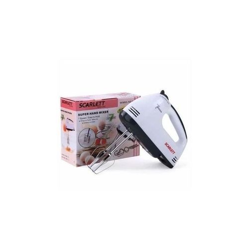 Scarlet 7 Speed Electric Hand Mixer/Blender With Beaters,Whisk