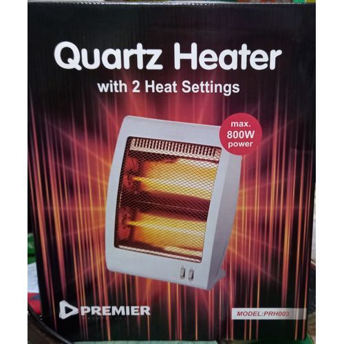 Premier Quartz Electric Room Heater-800W