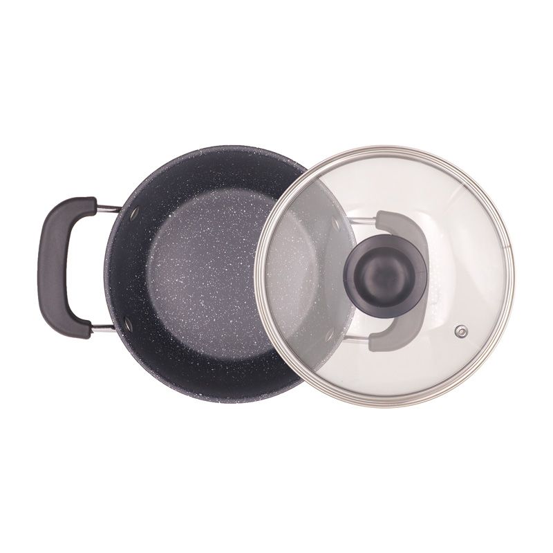 【Promotion】Jamespot 10PCS/Set 18/20/22/24/26cm Die Cast Set  Iron Non-stick Cookware Set  (5PCS Pots+5pcs Lids)