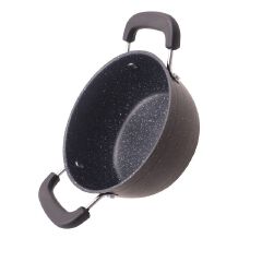 Jamespot Set of 10PCS  Die Cast Set  Iron Heavy  Non-stick Cookware Set  Sufuria Set cooking pot set  Suitable for induction cookers(5PCS  18/20/22/24/26cm Pots+5pcs Lids)