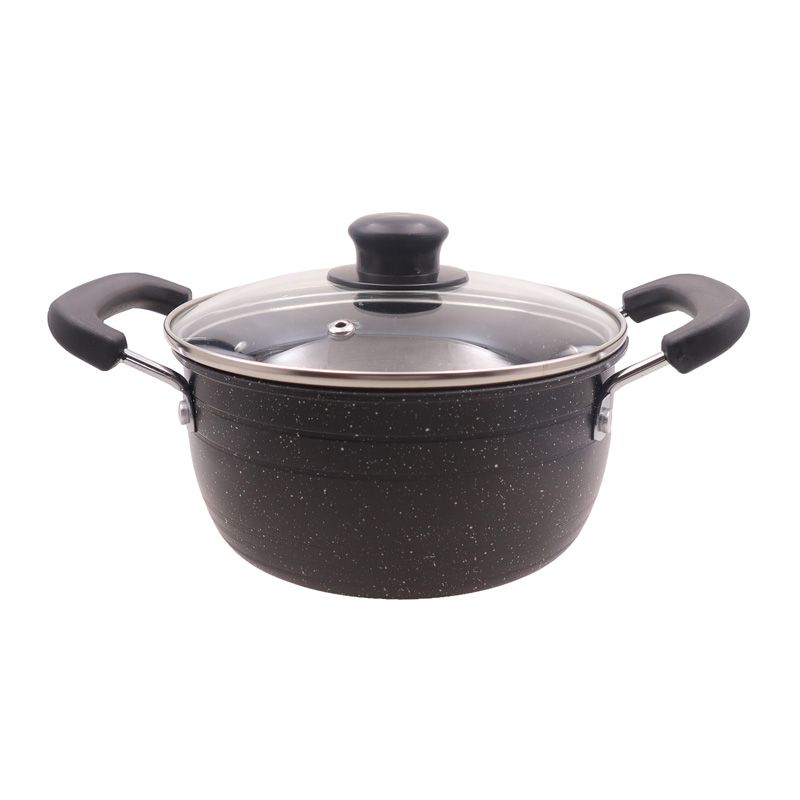【Promotion】Jamespot 10PCS/Set 18/20/22/24/26cm Die Cast Set  Iron Non-stick Cookware Set  (5PCS Pots+5pcs Lids)