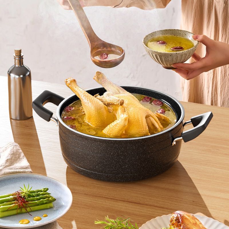 【Promotion】Jamespot 10PCS/Set 18/20/22/24/26cm Die Cast Set  Iron Non-stick Cookware Set  (5PCS Pots+5pcs Lids)