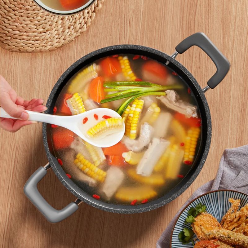 【Promotion】Jamespot 10PCS/Set 18/20/22/24/26cm Die Cast Set  Iron Non-stick Cookware Set  (5PCS Pots+5pcs Lids)