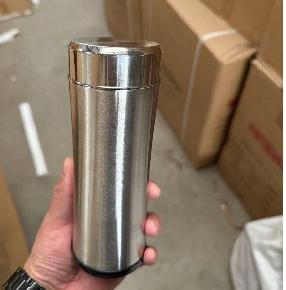 JP 300ML Stainless Steel Large Capacity Metallic Thermos Vacuum Flask Portable Rope Climbing Sports Travel Cup Water