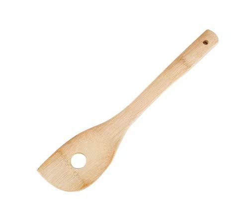 6-piece kitchenware wooden spatula modern simple kitchenware bamboo anti-scalding cooking non-stick spatula