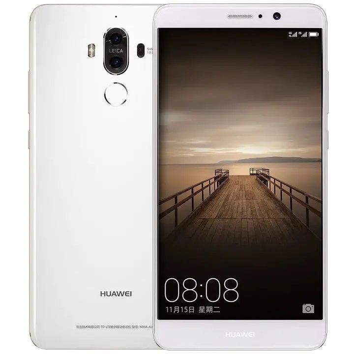 Refurbished Huawei Mate9 4G Smartphone 4GB+64GB 5.9 inch 4000mAh 12MP+20.0MP Fingerprint Unlocked Random Color Gray 4+32GB