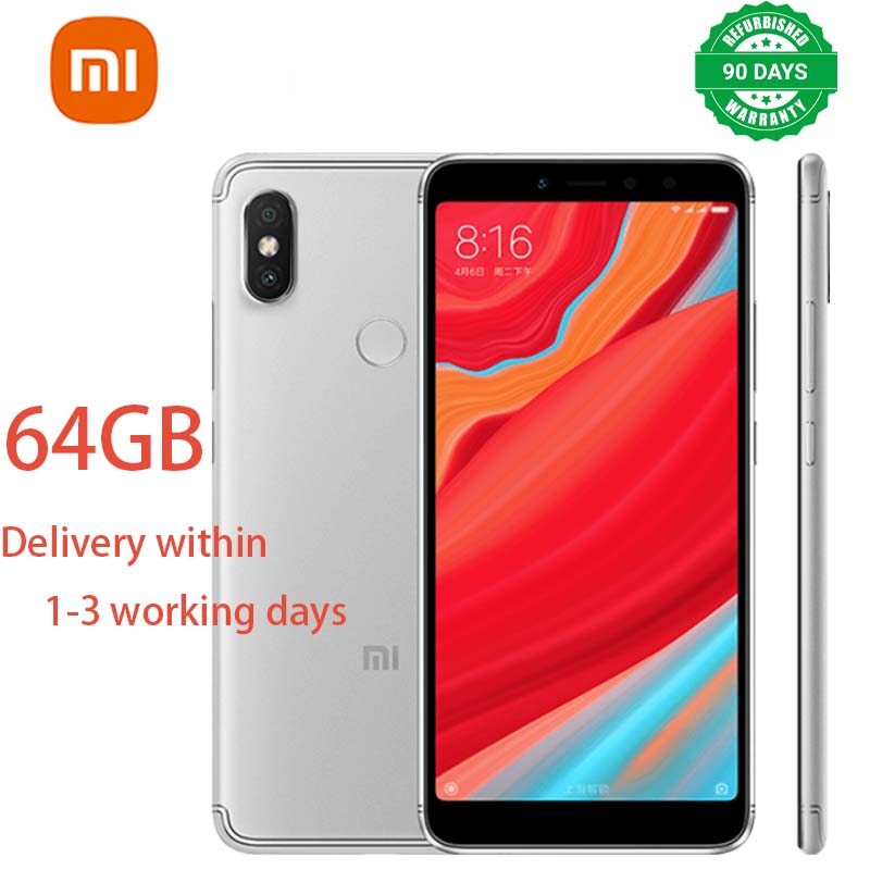 Refurbished mobile phone Xiaomi Redmi S2 5.99 inches 64GB+4GB Dual SIM Snapdragon 625 processor smartphone