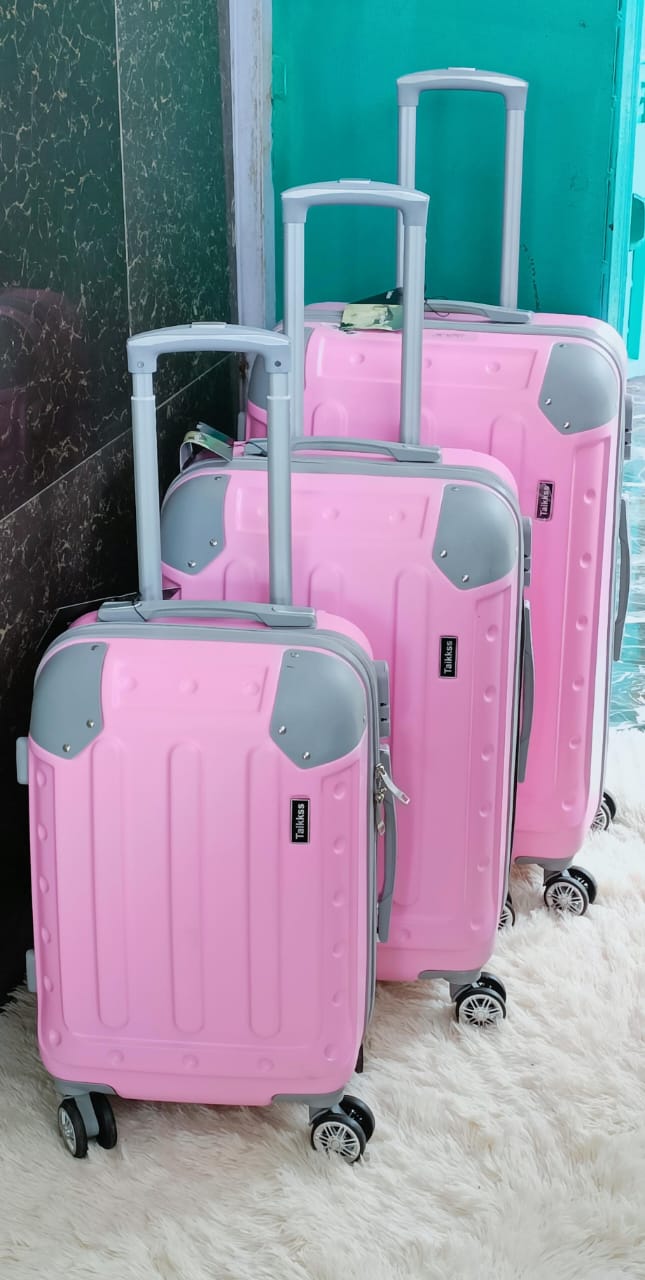 3 in 1 Luxurious Fibre Travel Suitcase*