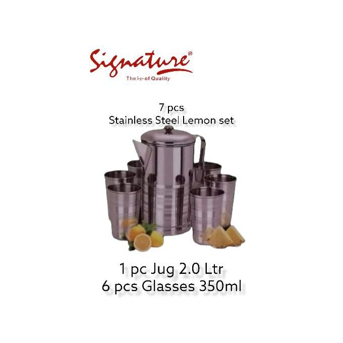 7Pcs stainless steel kitchen water/Lemon set.