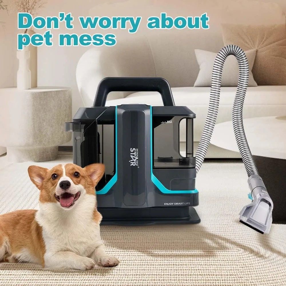 Wet and dry indoo/out door handheld portable corded Sofa,carpet cleaner ...Fabric double head stain fabric cleaning machine with capacity of 1080mls fresh water tank and 800mls sewage/dirty water Tank